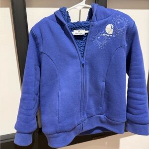 Carhartt Kids Purple/Blue Fleece Hoodie